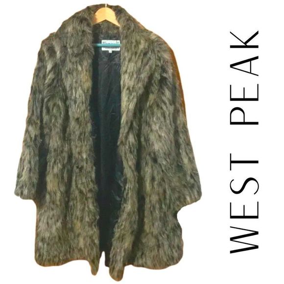 Vintage Vegan Fur Coat - Picture 1 of 15